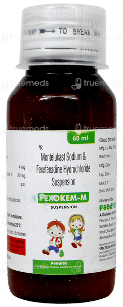 Fexokem M Oral Suspension 60 Ml